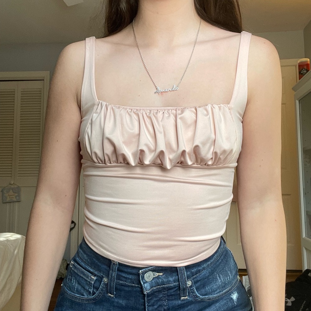 Forever 21 Ruched Tank Top